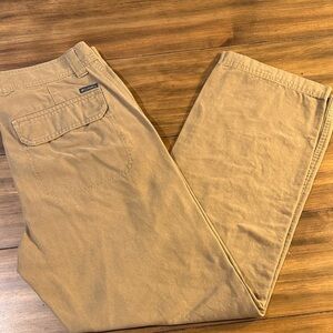 Columbia Omni-Shade Regular Fit Textured Pants 100% Cotton